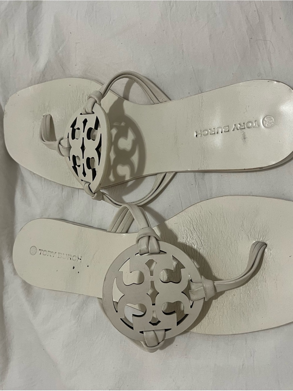 Tory Burch Leather Miller Sandals
